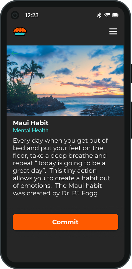 Prototype Details Screen