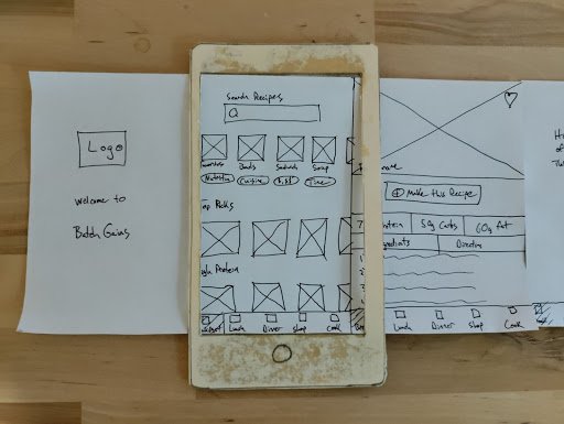 Paper Prototype Left